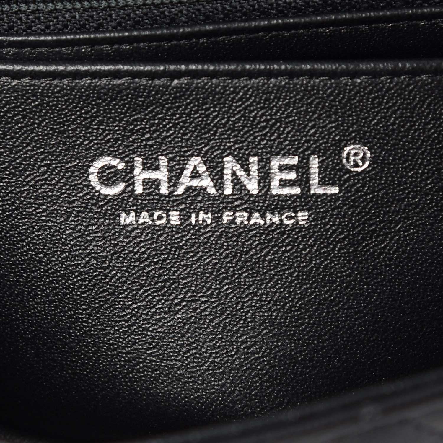 Chanel Lambskin Quilted Mini Rectangular Flap Black 6 of 8