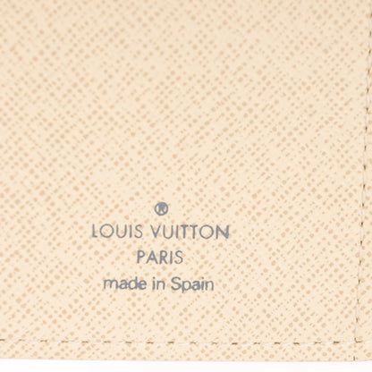 Louis Vuitton Damier Azur Small Ring Agenda Cover 6 of 7