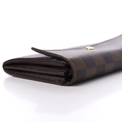 Louis Vuitton Damier Ebene Sarah Wallet 8 of 10
