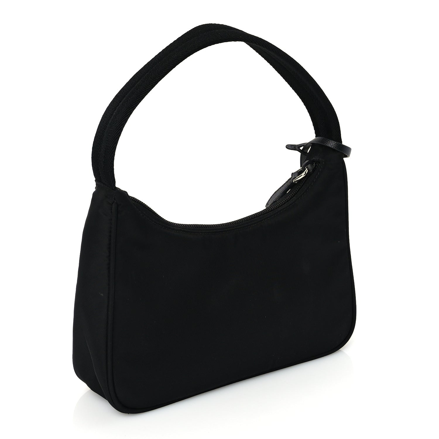 Prada Tessuto Nylon Mini Re-Edition 2000 Bag Black 2 of 8