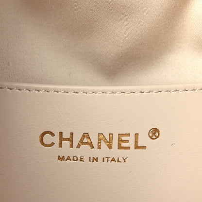 Chanel Caviar Quilted Small  25 Handbag White 5 of 9