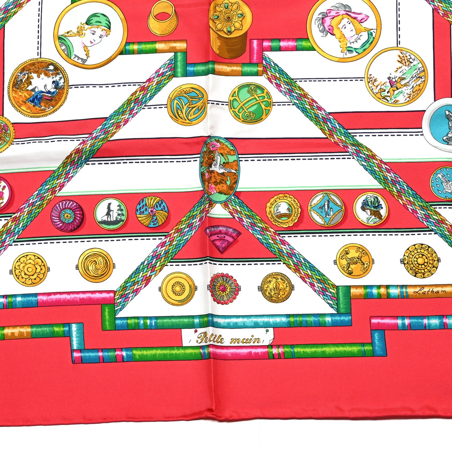 Silk Petite Main Scarf 90