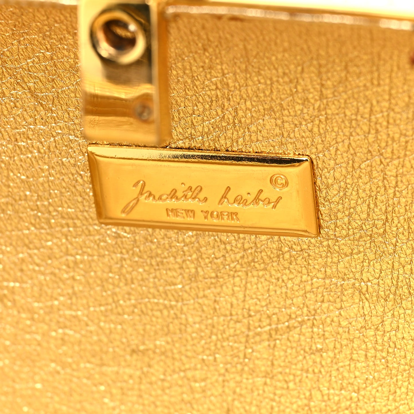 Swarovski Crystal Minaudiere Clutch Gold Silver