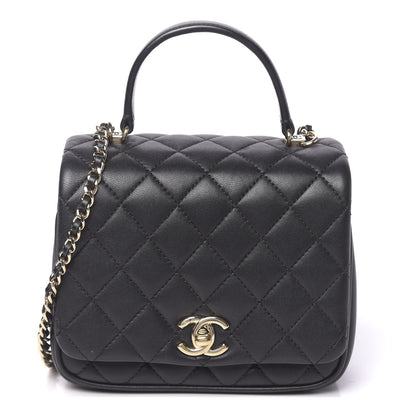 Chanel Lambskin Quilted Mini Citizen Chic Flap Black 1 of 13