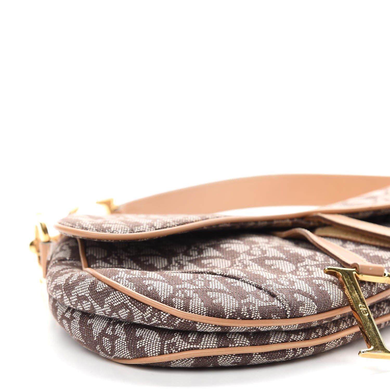 Christian Dior Monogram Saddle Bag Brown 5 of 9