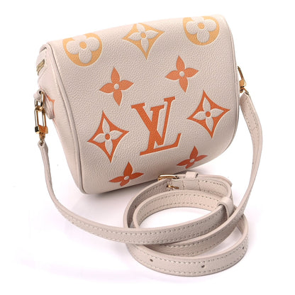 Louis Vuitton Empreinte Monogram Giant Mini By The Pool Bumbag  Cream Saffron 2 of 9