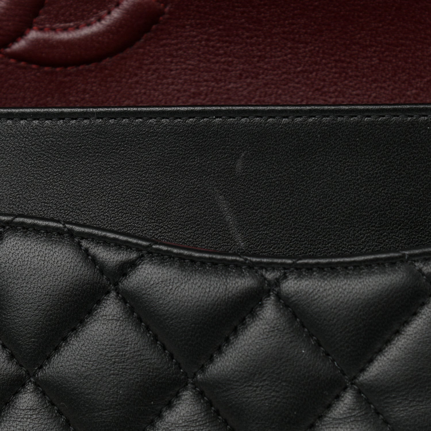 Chanel Lambskin Quilted Medium Double Flap Black 15 of 16