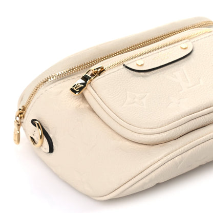 Louis Vuitton Empreinte Mini Bumbag  Cream 7 of 8