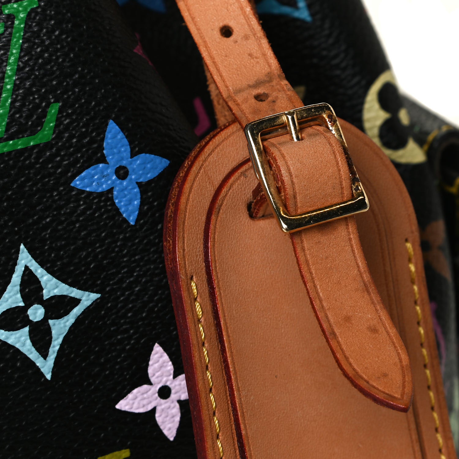 Louis Vuitton Monogram Multicolor Petit Noe Black 8 of 11