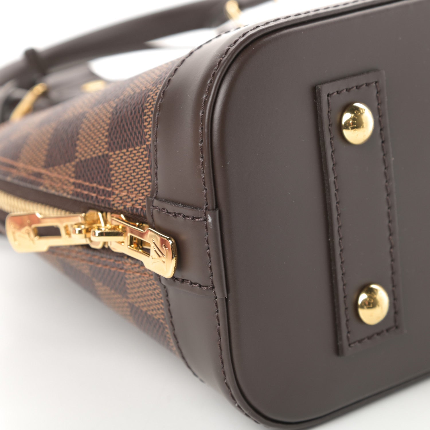 Louis Vuitton Damier Ebene Alma BB 11 of 12