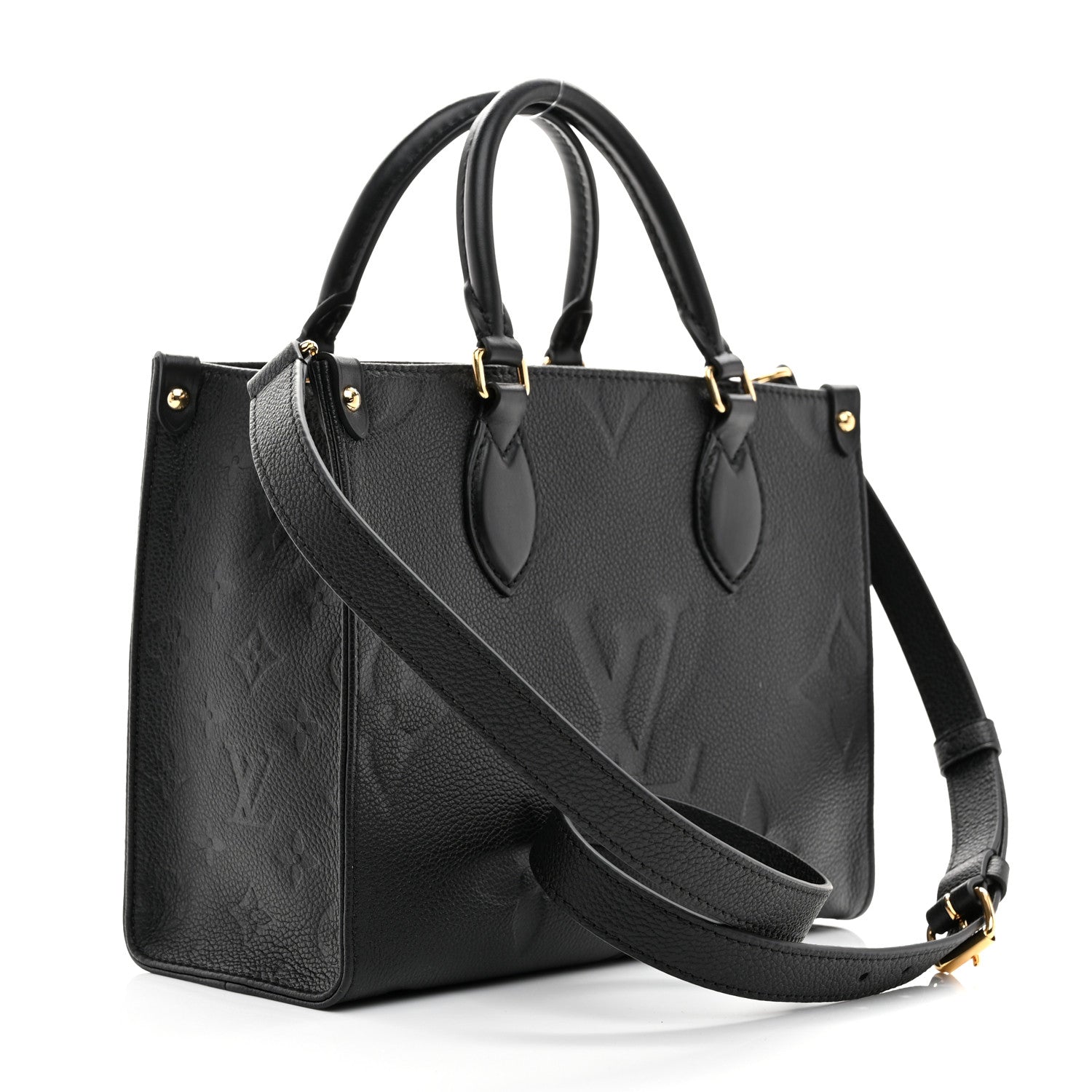 Louis Vuitton Empreinte Monogram Giant Onthego PM Black 3 of 9