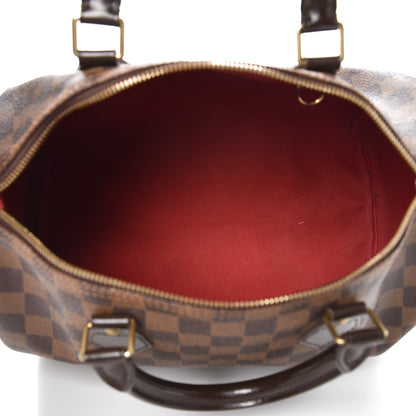 Louis Vuitton Damier Ebene Speedy 30 6 of 11