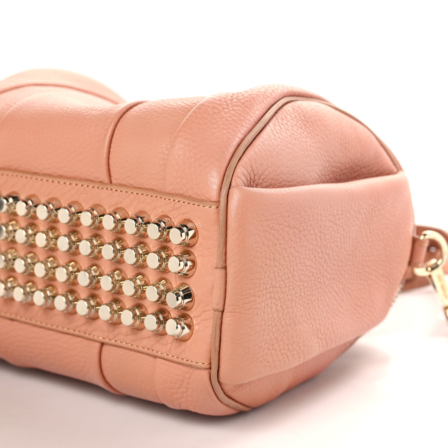 Alexander Wang Pebbled Lambskin Mini Rockie Blush Gold Hardware 8 of 9