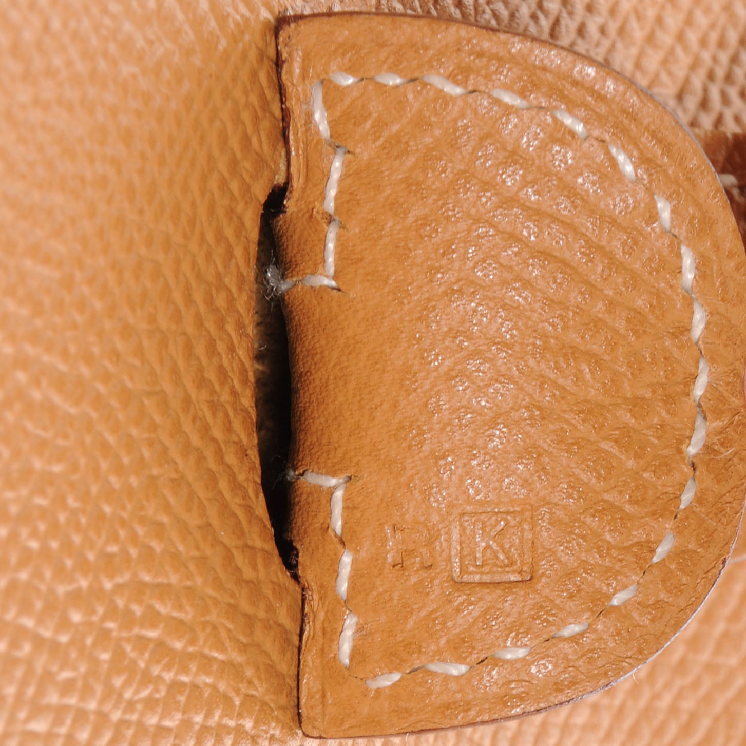 Hermes Epsom Evelyne II PM Tabac Camel 6 of 7