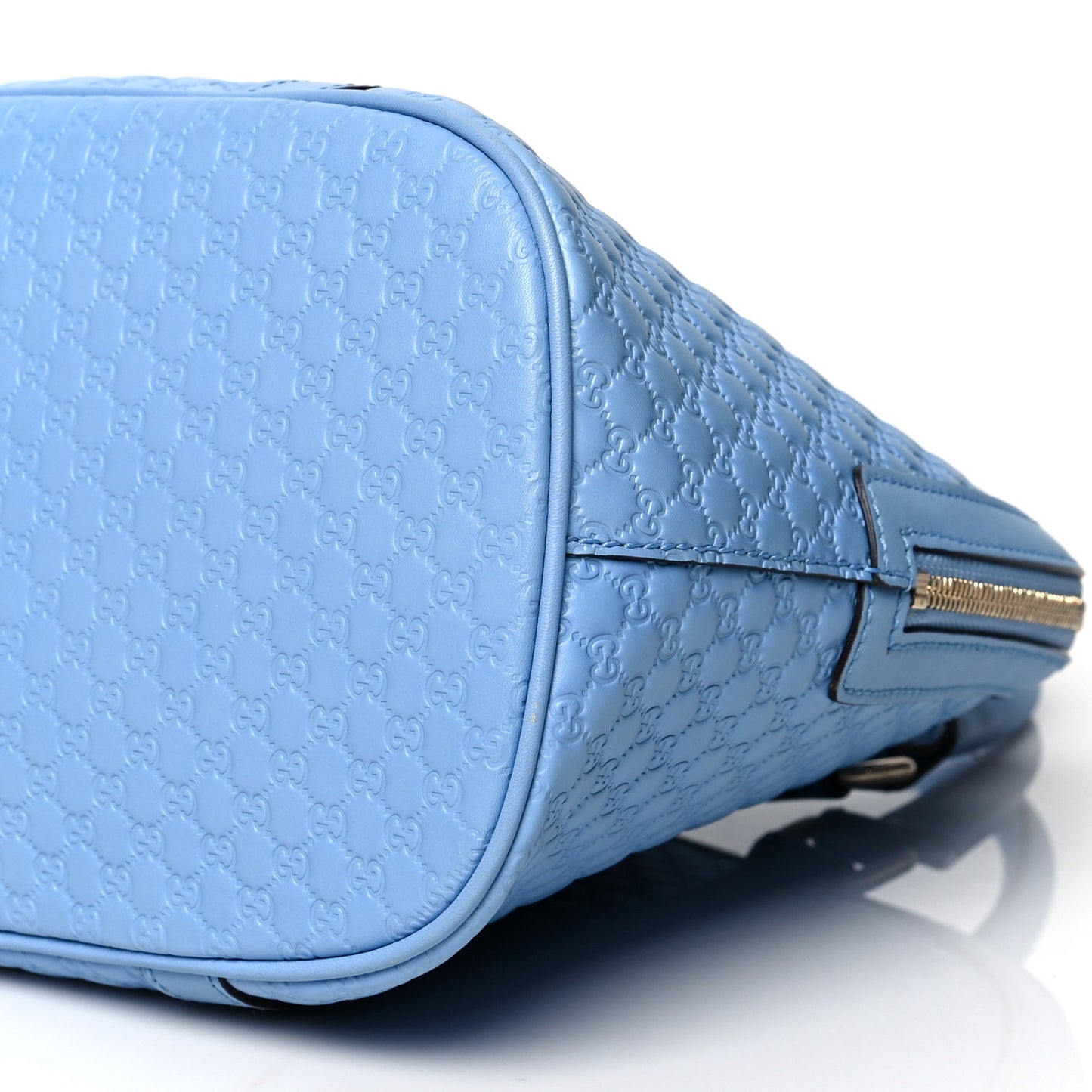 Microguccissima Medium Dome Bag Mineral Blue