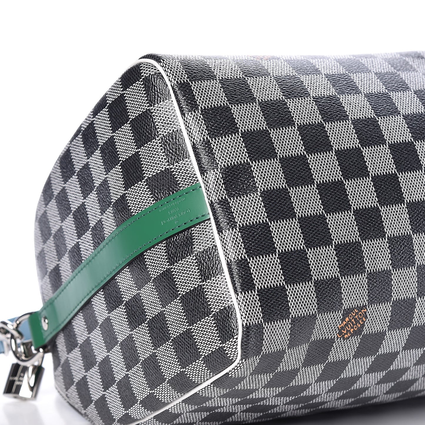 Damier Speedy Bandouliere 30 Black White