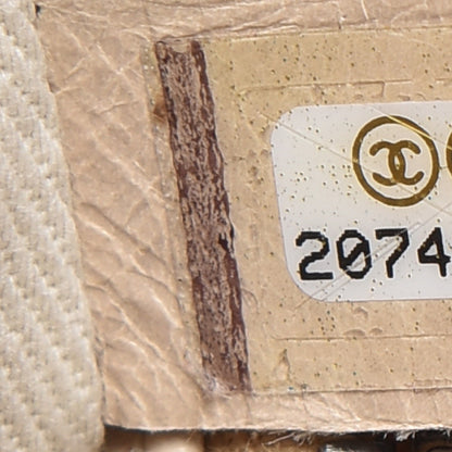 Chanel Glazed Calfskin Quilted Tote Light Beige 7 of 12