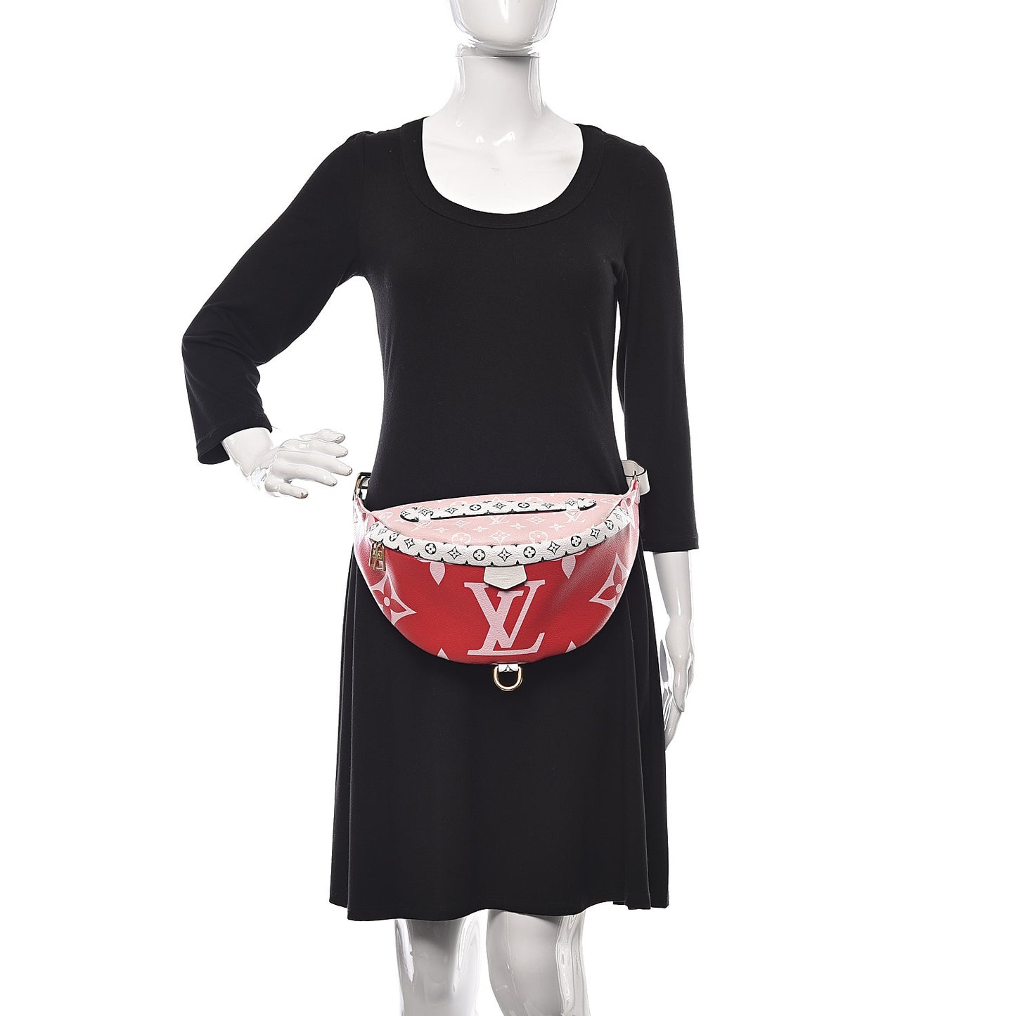 Monogram Giant Bumbag Rouge