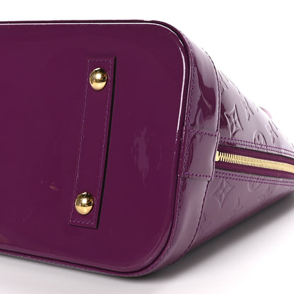 Louis Vuitton Vernis Alma PM Magenta 8 of 9