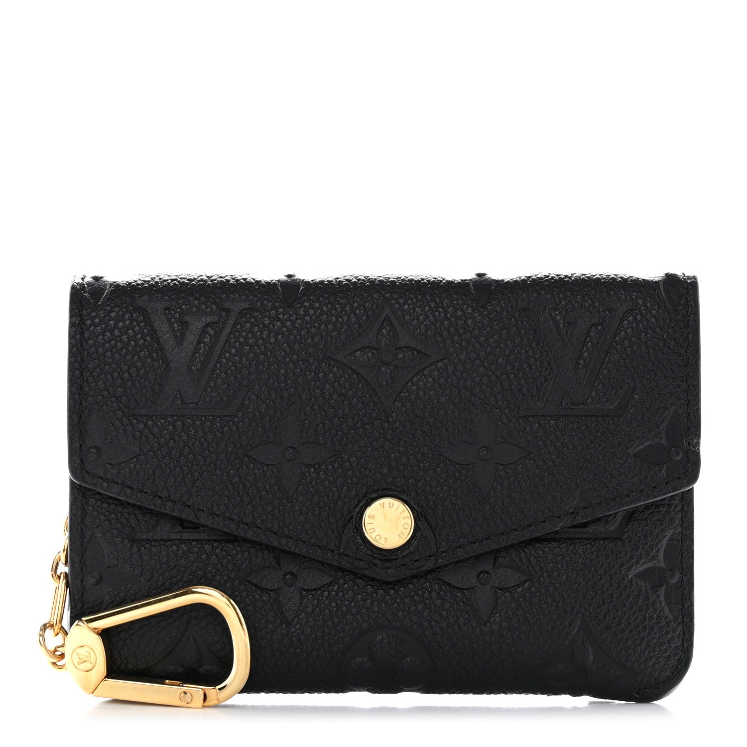 Louis Vuitton Empreinte Key Pouch Black 1 of 10