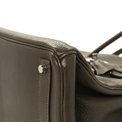 Hermes Chevre De Coromandel HAC Birkin 36 Vert Olive 10 of 15