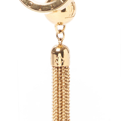 Louis Vuitton Goldtone Swing Key Holder and Bag Charm 2 of 3