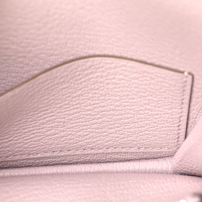 Hermes Chevre Mysore Roulis Slim Wallet  Mauve Pale 5 of 6