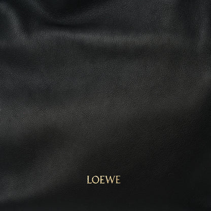 Loewe Calfskin Mini Flamenco Knot Clutch Black 7 of 9