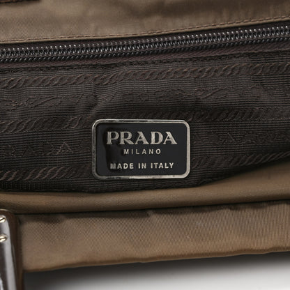 Prada Tessuto Nylon Tote Green 6 of 15