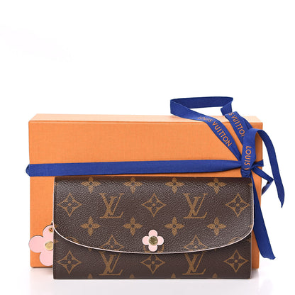 Louis Vuitton Monogram Bloom Flower Emilie Wallet 7 of 7