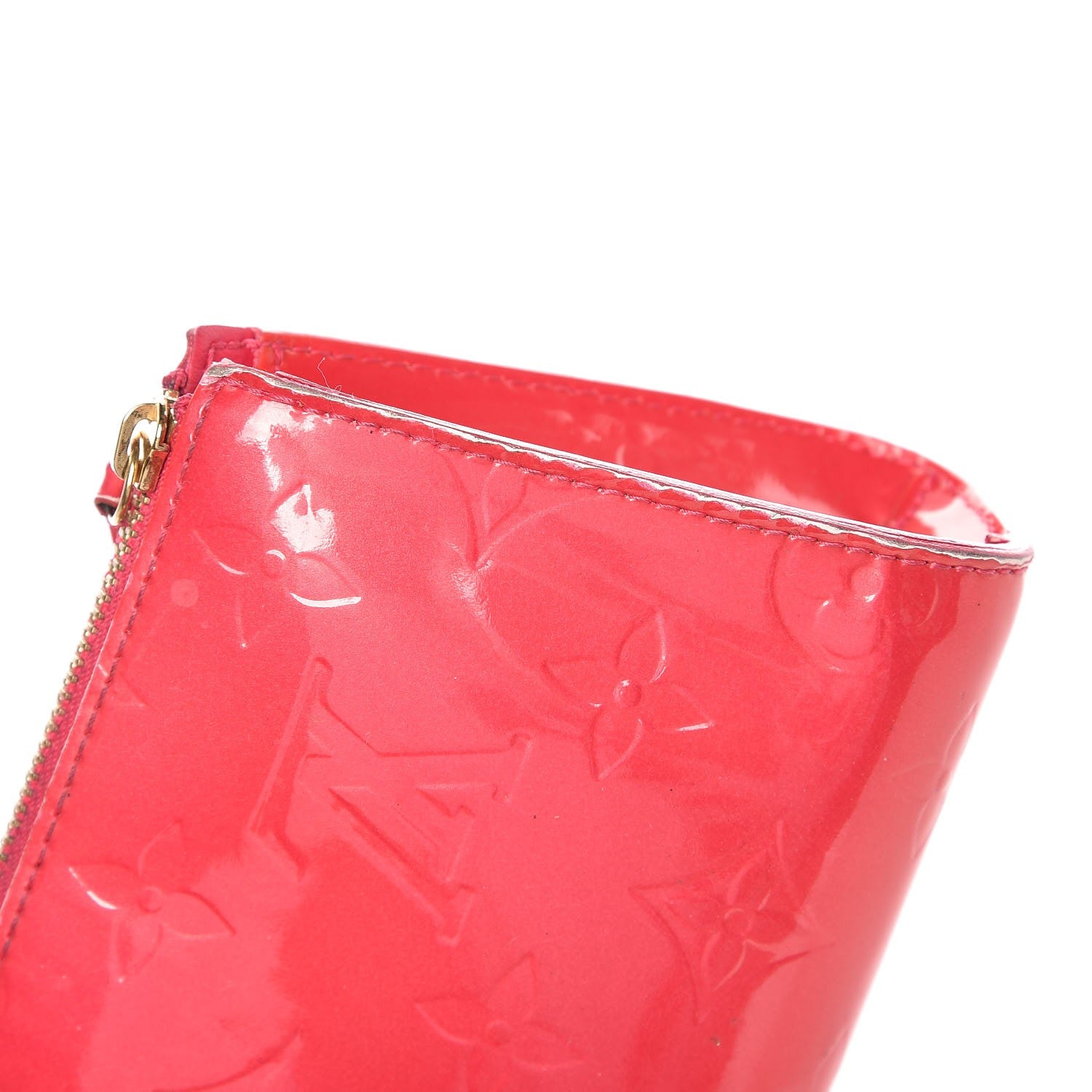 Louis Vuitton Vernis Trousse Cosmetic Pouch Rose Pop 11 of 11