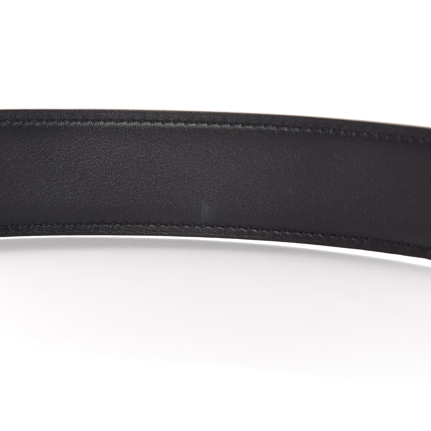 Hermes Box Epsom Strie 32mm H Belt 95 Black Etoupe 10 of 12