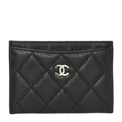 Chanel Caviar Quilted Card Holder Black 1 of 7