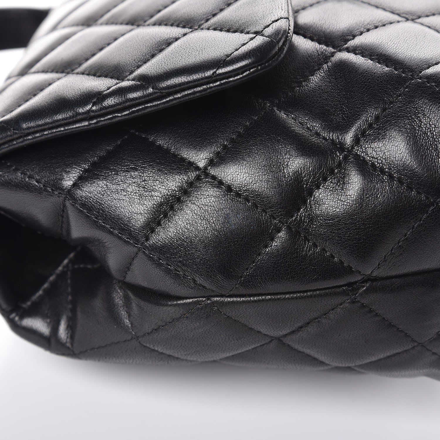 Chanel Lambskin Quilted Medium Kelly Flap Black 11 of 19