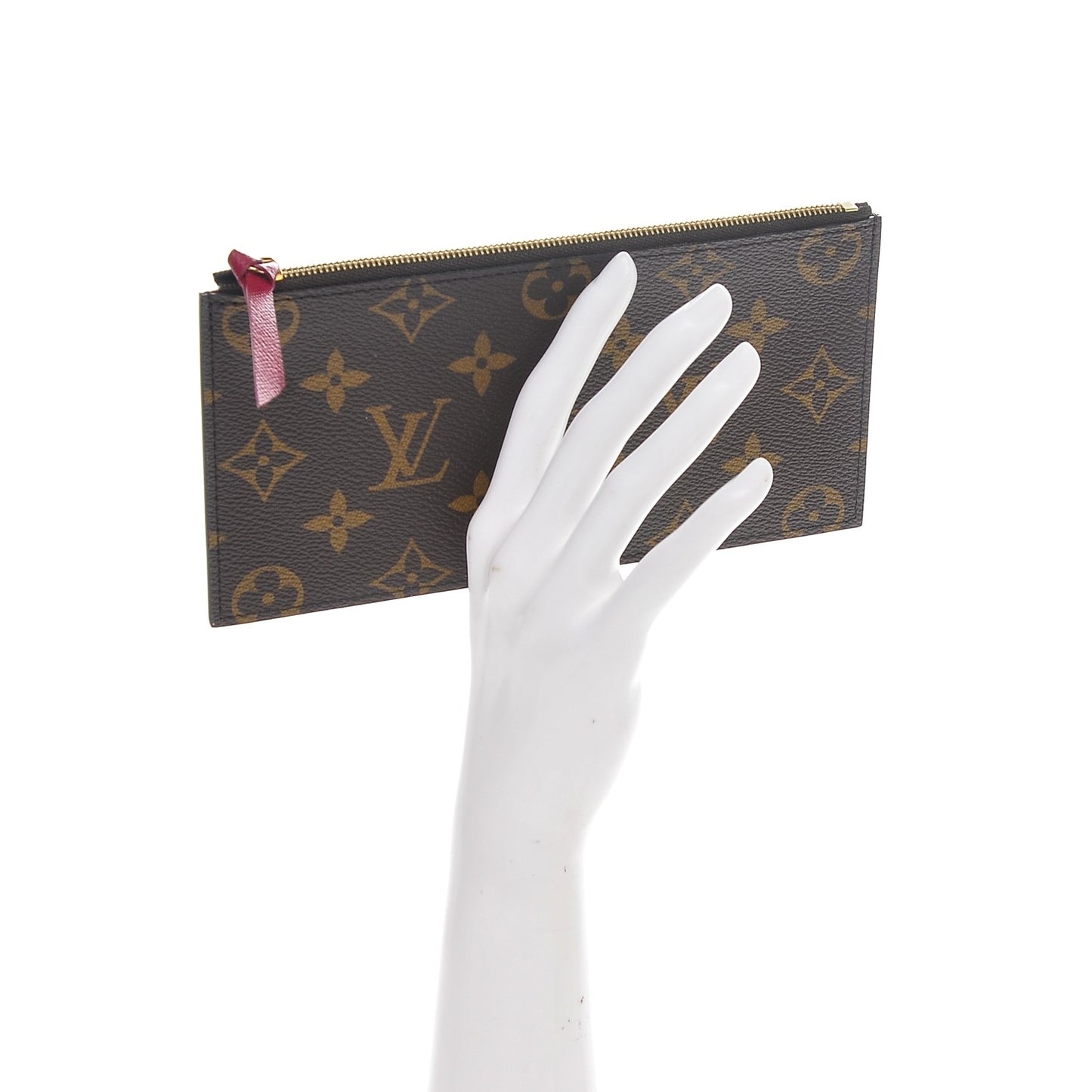 Monogram Felicie Chain Wallet Zippered Insert