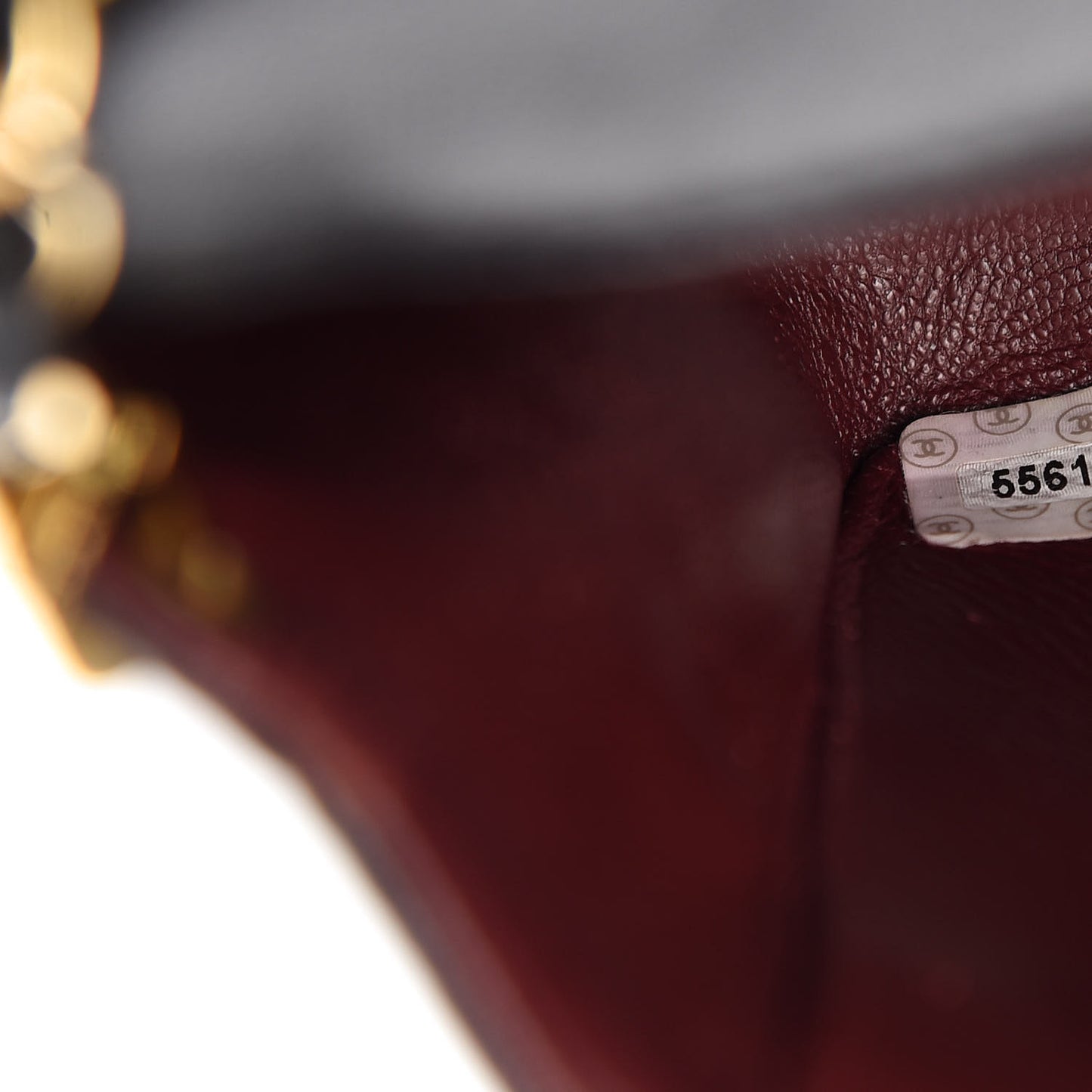 Lambskin Quilted Mini Square Flap Bag Black