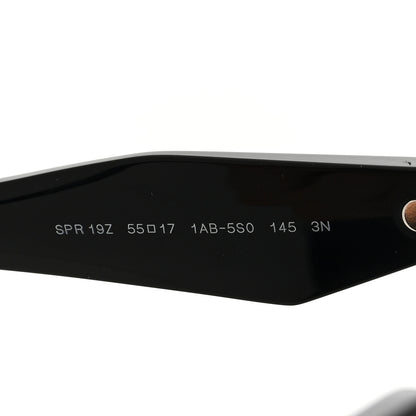 Prada Acetate Symbole Sunglasses SPR 19Z Black 6 of 7