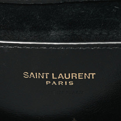 Saint Laurent Smooth Calfskin Le 5 A 7 Mini Hobo Black 6 of 7