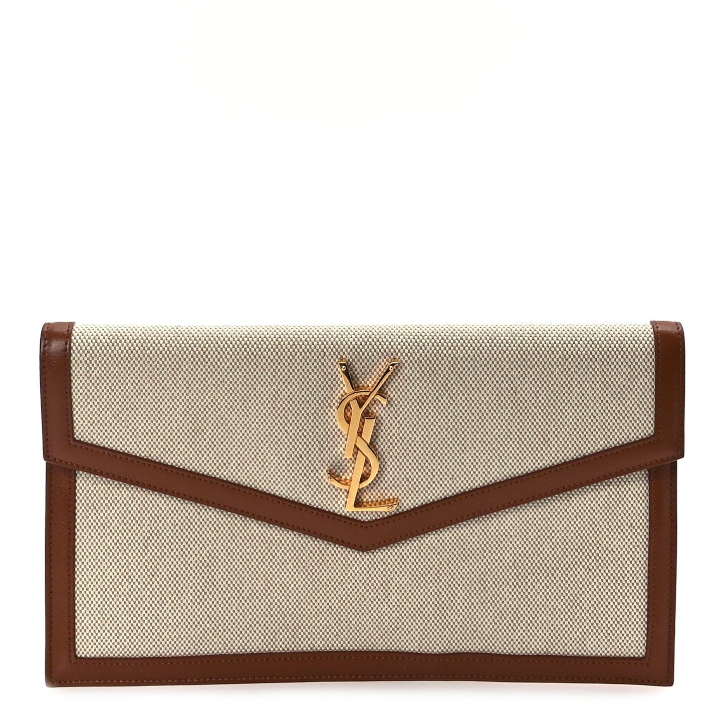 Canvas Uptown Pouch Natural Beige Brick