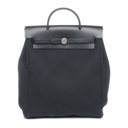 Hermes Toile Herbag Backpack Black 2 of 11