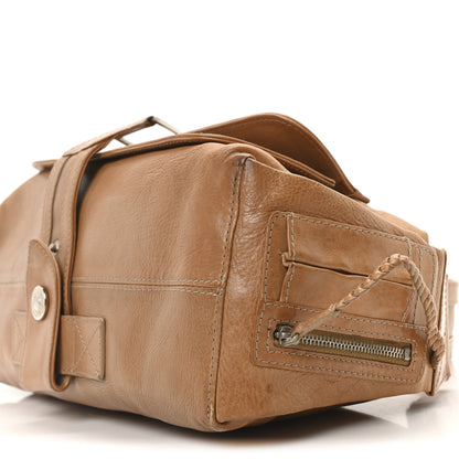 Christian Dior Calfskin Flight East West Bag Camel 10 of 11