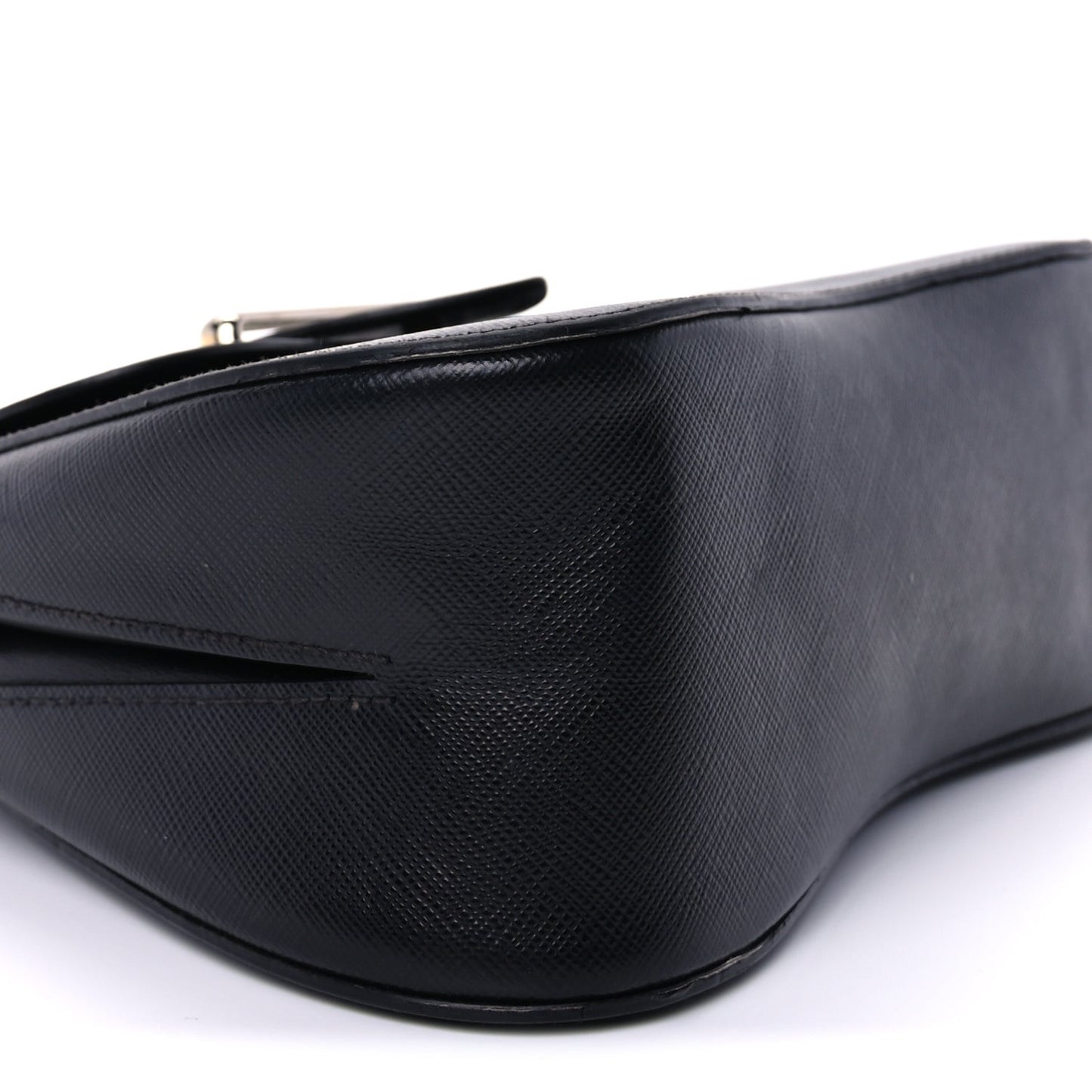 Saffiano Lux Sidonie Top Handle Bag Black