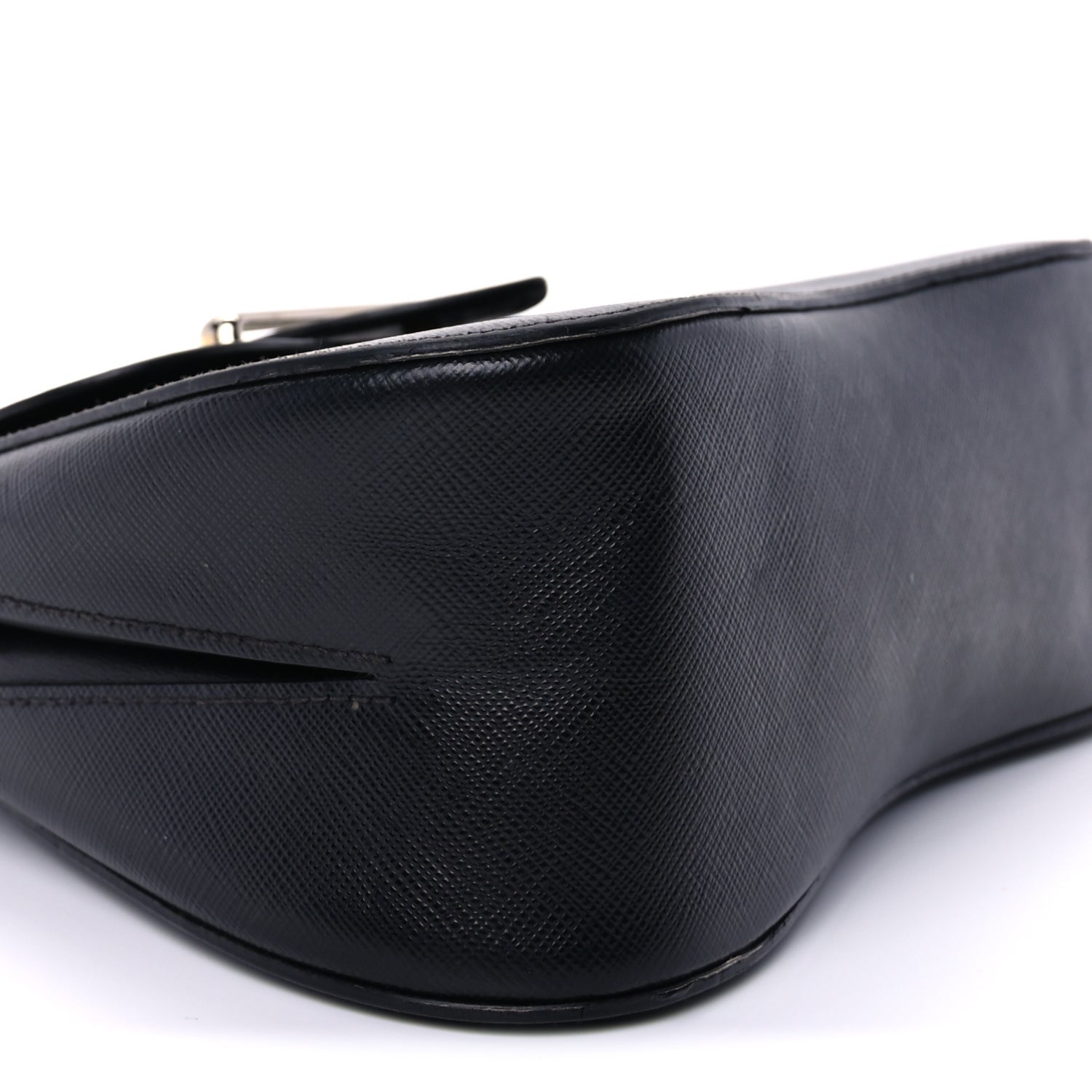 Prada Saffiano Lux Sidonie Top Handle Bag Black 7 of 8