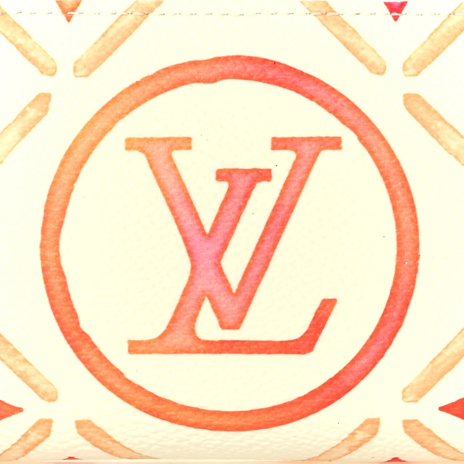 Louis Vuitton Monogram LV By The Pool Zippy Coin Purse Coral 7 of 8