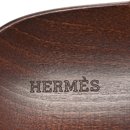 Hermes Glazed Nappa Shearling Womens Kos Clog 40 Black Ecru 10 of 10