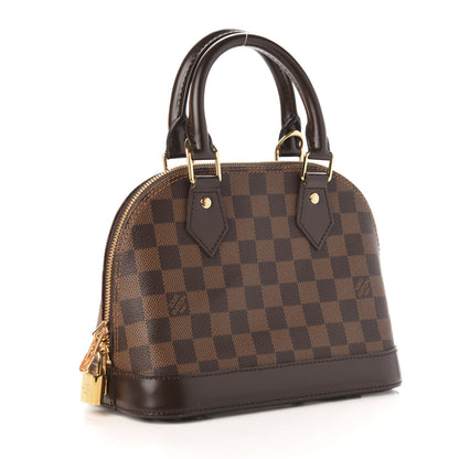 Louis Vuitton Damier Ebene Alma BB 3 of 10
