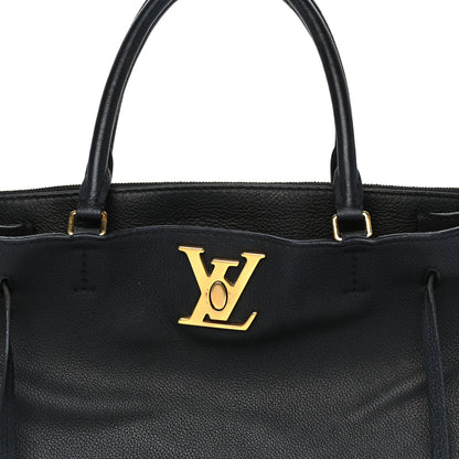 Louis Vuitton Calfskin Lockmeto Black 6 of 8