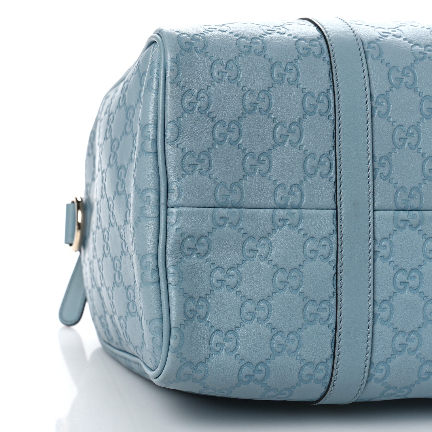 Gucci Guccissima Medium Joy Boston Light Blue 8 of 9