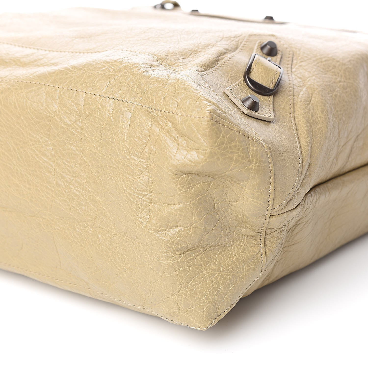 Balenciaga Agneau Classic Hardware Day Hobo Latte Beige 9 of 10