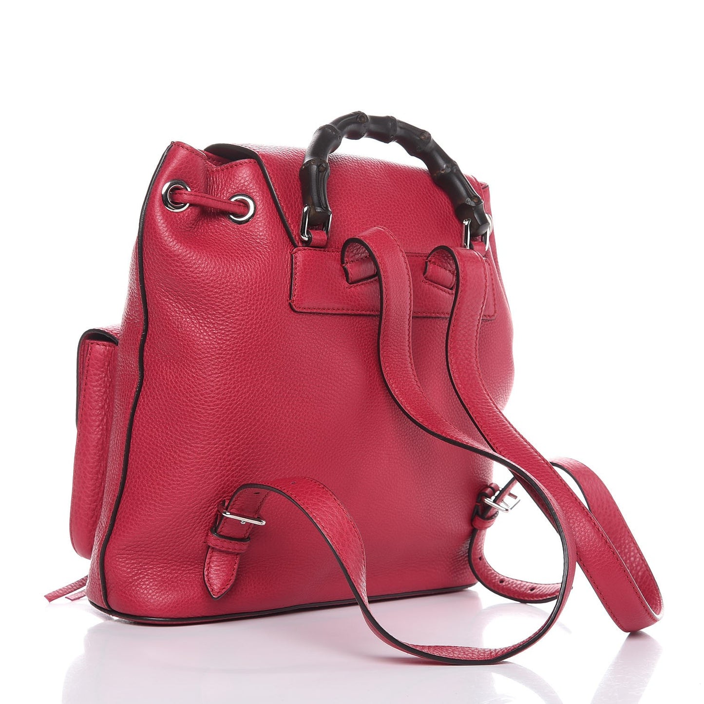 Cellarius Calfskin Medium Bamboo Backpack Petunia